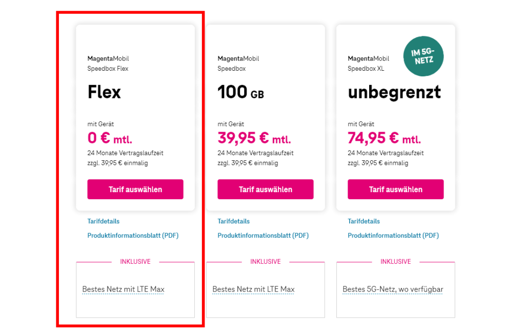Telekom Homespot: Speedbox Flex